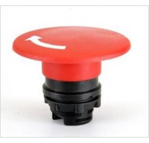 Teknic Red Mushroom Head Actuator Latching Push Button Ø 60mm, P2AMLJ4